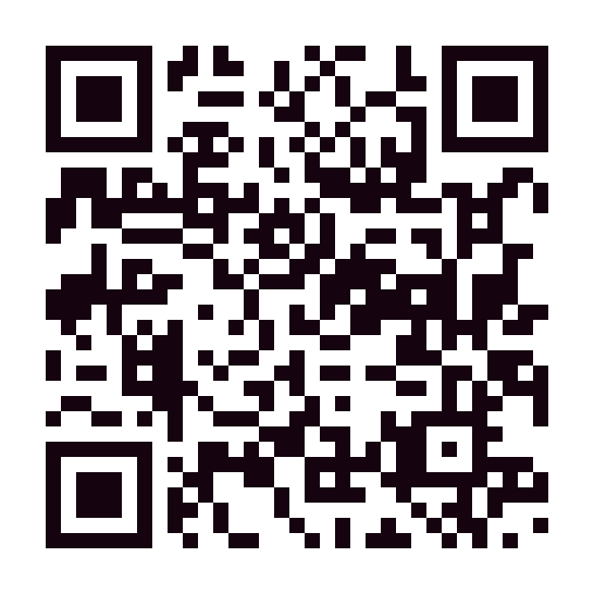 Código QR del portal de Jardín del Arte Orizaba